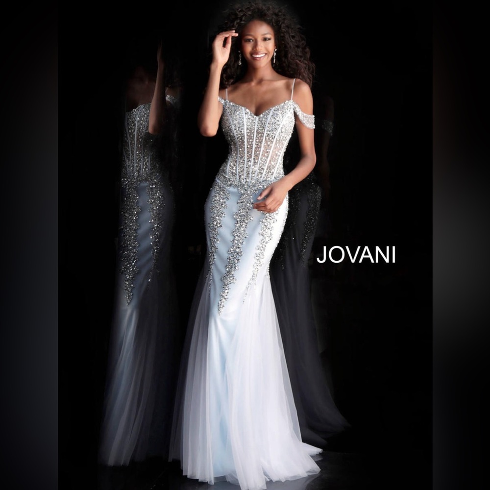 Jovani 5908 (not strapless) mermaid dress. Worn only one time.
